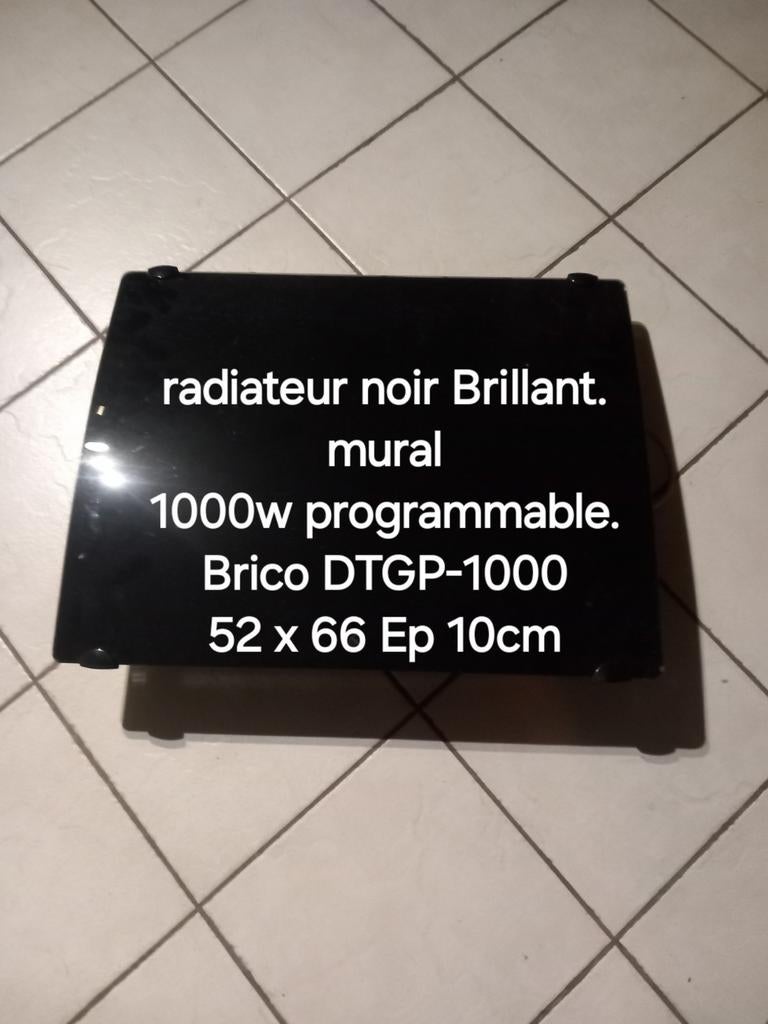 Radiateur électrique mural 1000w, Bricolage & Construction, Chauffage & Radiateurs, Enlèvement, Comme neuf, Radiateur
