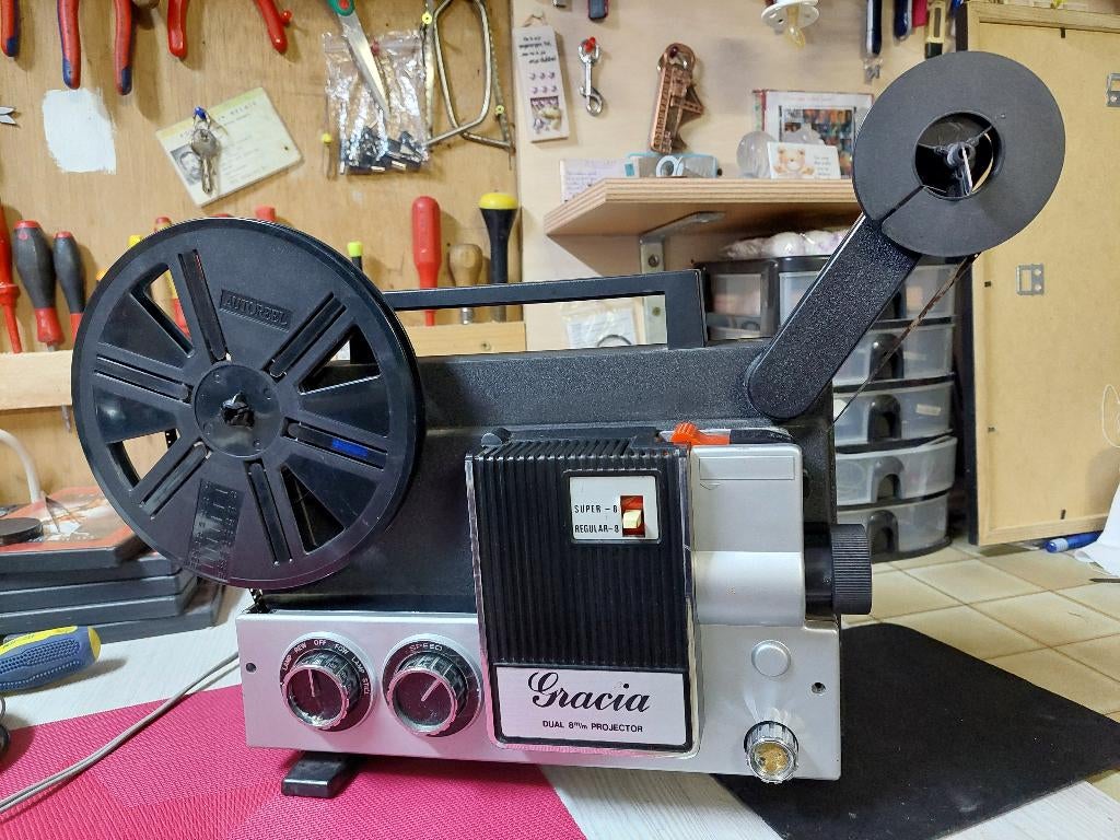 film toestel  en dia projektor, Ophalen, 8mm film