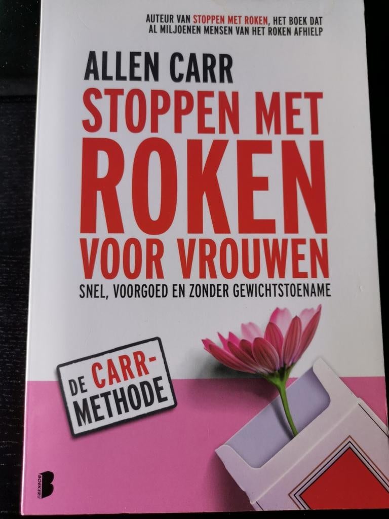 Allen Carr - Stoppen met roken voor vrouwen, Ophalen, Zo goed als nieuw, Allen Carr