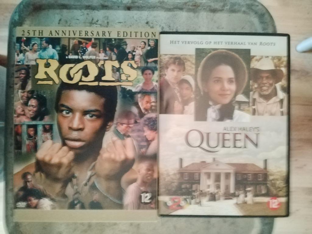 Roots pakket (Roots en Queen), Cd's en Dvd's, Dvd's | Tv en Series, Zo goed als nieuw, Drama, Boxset, Vanaf 12 jaar, Verzenden