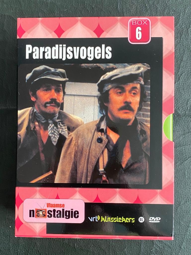 DVD Box - "De Paradijsvogels" VRT Klassiekrs (4 DVD's), Enlèvement ou Envoi, Tous les âges, Drame, Coffret