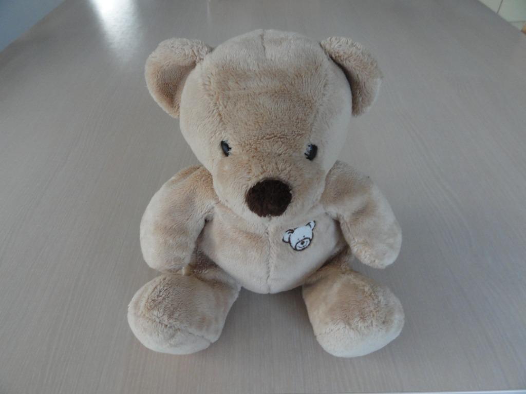 Knuffel in de vorm van een lichtbruine beer (superzacht), Ophalen of Verzenden, Nieuw, Beer