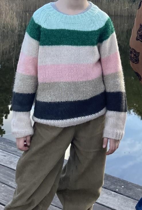 Pull rayé vert taille 128, Enfants & Bébés, Vêtements enfant | Taille 128, Comme neuf, Fille, Pull ou Veste, Enlèvement ou Envoi