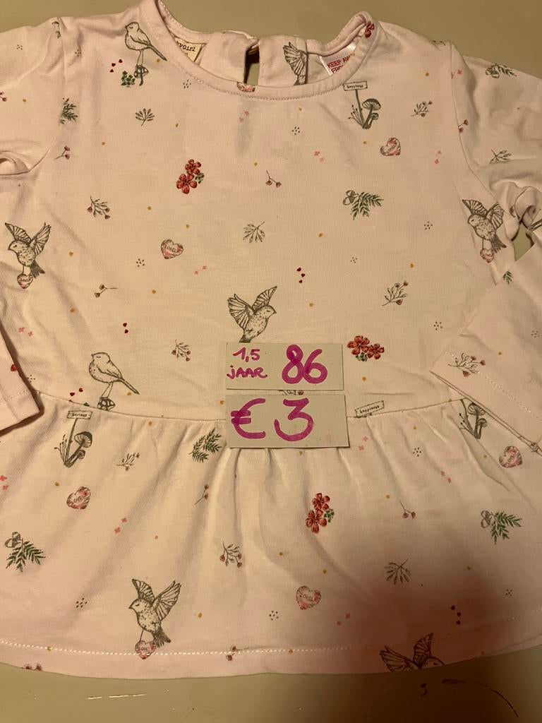 T-shirt Zara bébé taille 86, Enfants & Bébés, Enlèvement ou Envoi