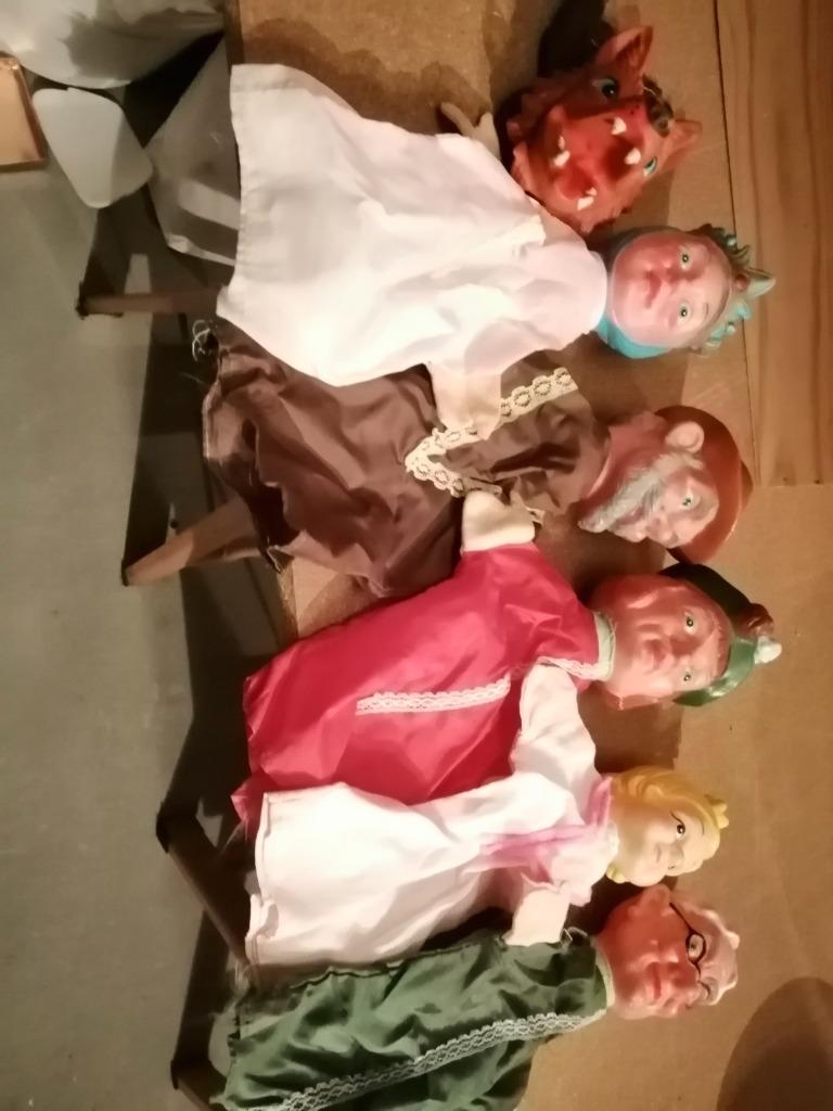 poppenkast, Ophalen, Gebruikt, Overige typen