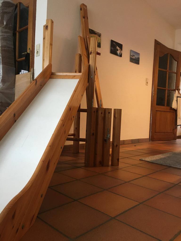 Tobogan Flexa + éléments pour élever à mi-hauteur, Enfants & Bébés, Chambre d'enfant | Lits superposés & Lits mezzanines, Enlèvement