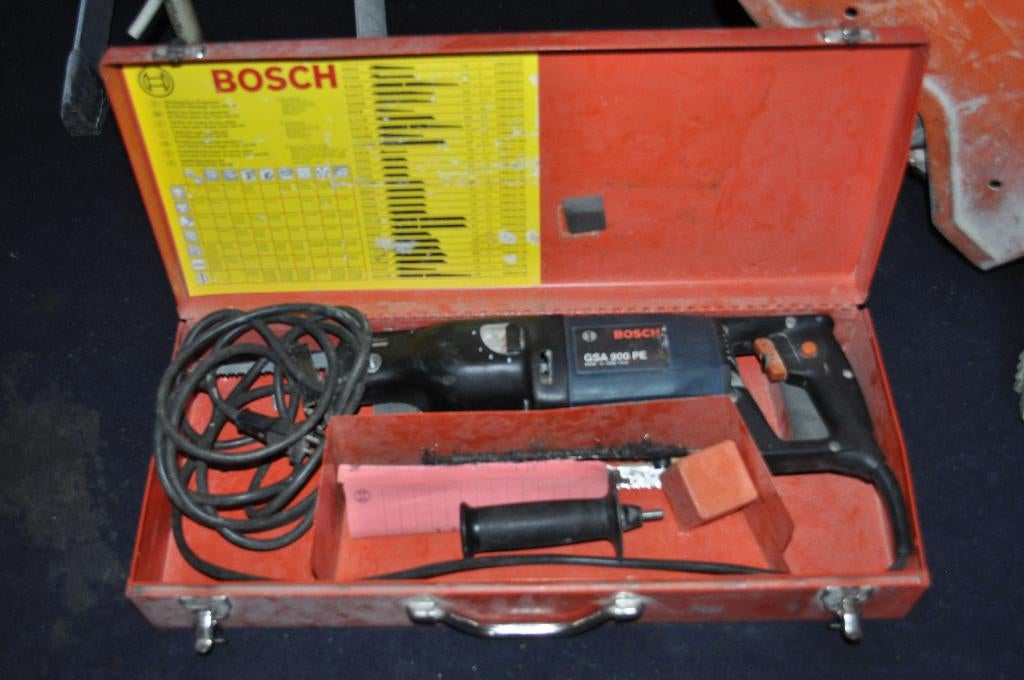 échelle, escabelle, disqueuse, ponceuse, etc, Enlèvement, Comme neuf