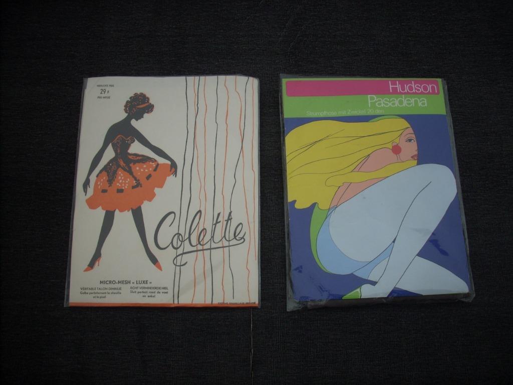 vintage nylonkousen, Ophalen of Verzenden