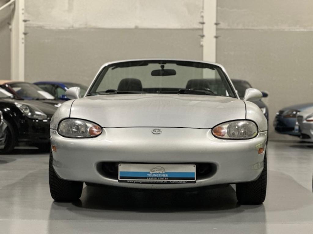Mazda MX-5 1.8i 16v NB | 16" velgen | Garantie | Windscherm, Autos, Mazda, Euro 2, Argent ou Gris, Achat, Entreprise
