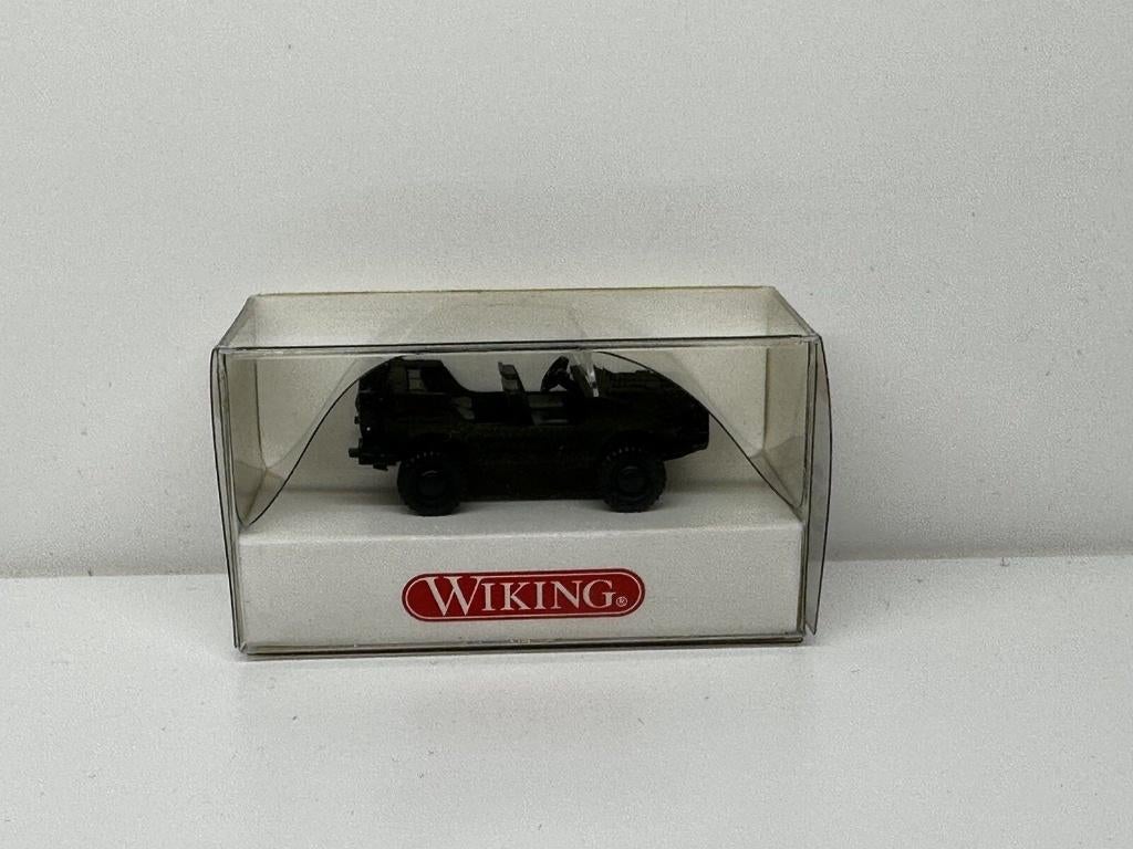 Ancien 4x4 Militaire DKW Munga 1/87 HO WIKING Neuf + Boite, Enlèvement ou Envoi, Neuf, Voiture, Wiking