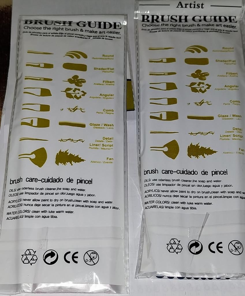 Pinceaux pour aquarelle et peinture à l huile, Enlèvement ou Envoi, Neuf, Peinture à l'huile