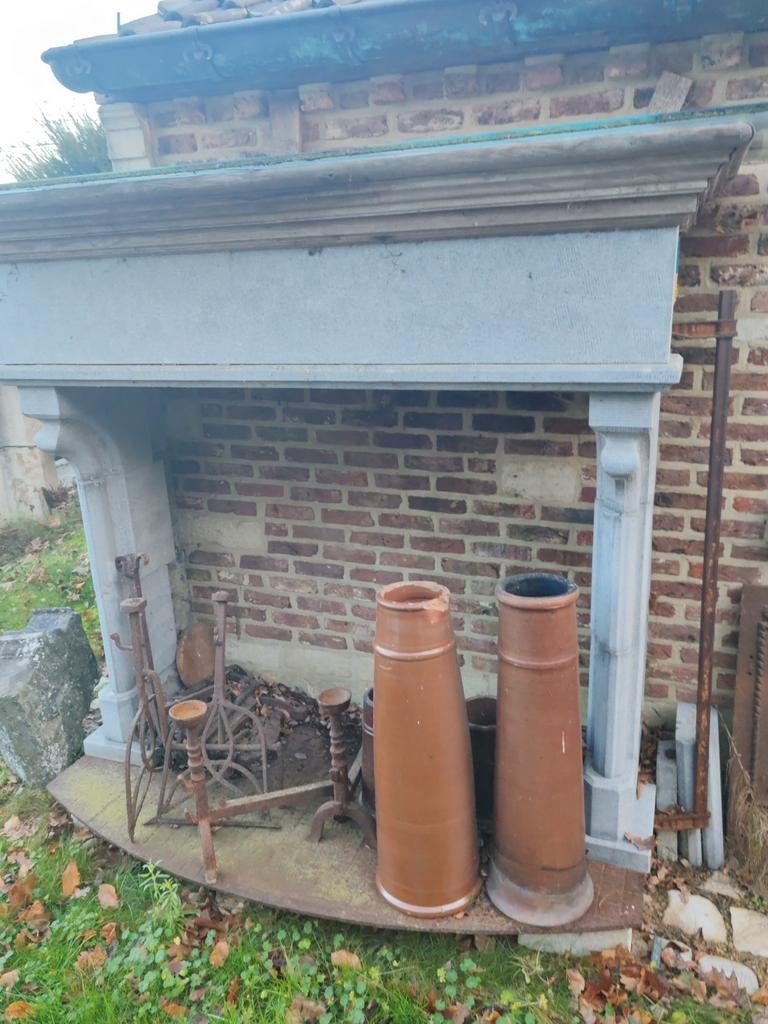 Schouw, in blauwe natuursteen, Huis en Inrichting, Ophalen