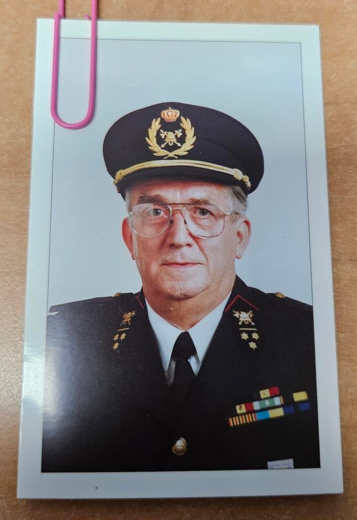 Lucien Nys brandweer Diksmuide, Verzamelen, Bidprentjes en Rouwkaarten, Ophalen of Verzenden