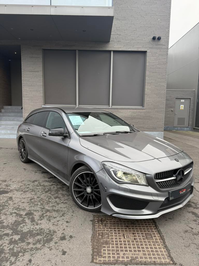Mercedes cla180 AMGLine/2015/90kw/143000km/1.6benzine/euro6b, Auto's, Mercedes-Benz, CLA, Leder en Stof, 1595 cc, Bedrijf