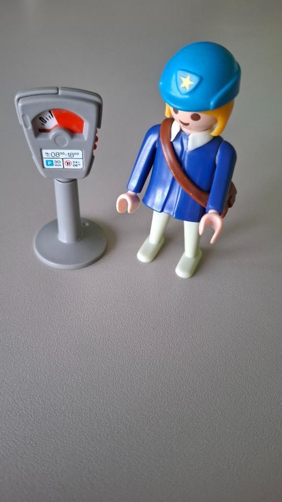 Playmobil Agente met parkeermeter (3349), Ophalen, Gebruikt, Complete set