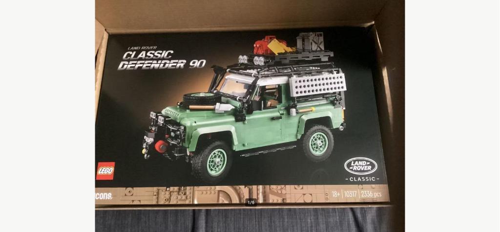 LEGO 10317 - Icons Land Rover Classic Defender 90 -, Ophalen, Nieuw, Complete set, Lego
