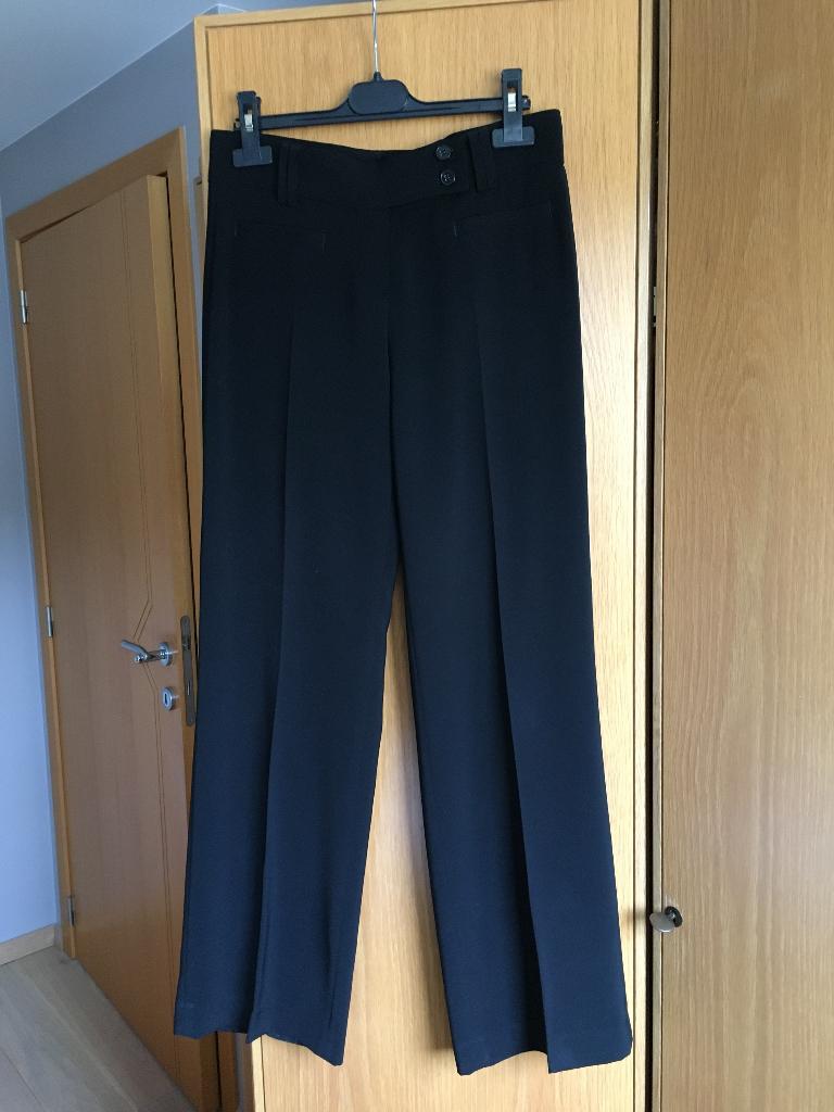 Broek Brax zwart gekleed maat 26, Brax, Zwart, Ophalen of Verzenden, Zo goed als nieuw