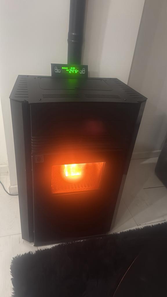 Pellka 13 kw, Huis en Inrichting, Kachels, Ophalen, Gebruikt, Overige brandstoffen, Pelletkachel