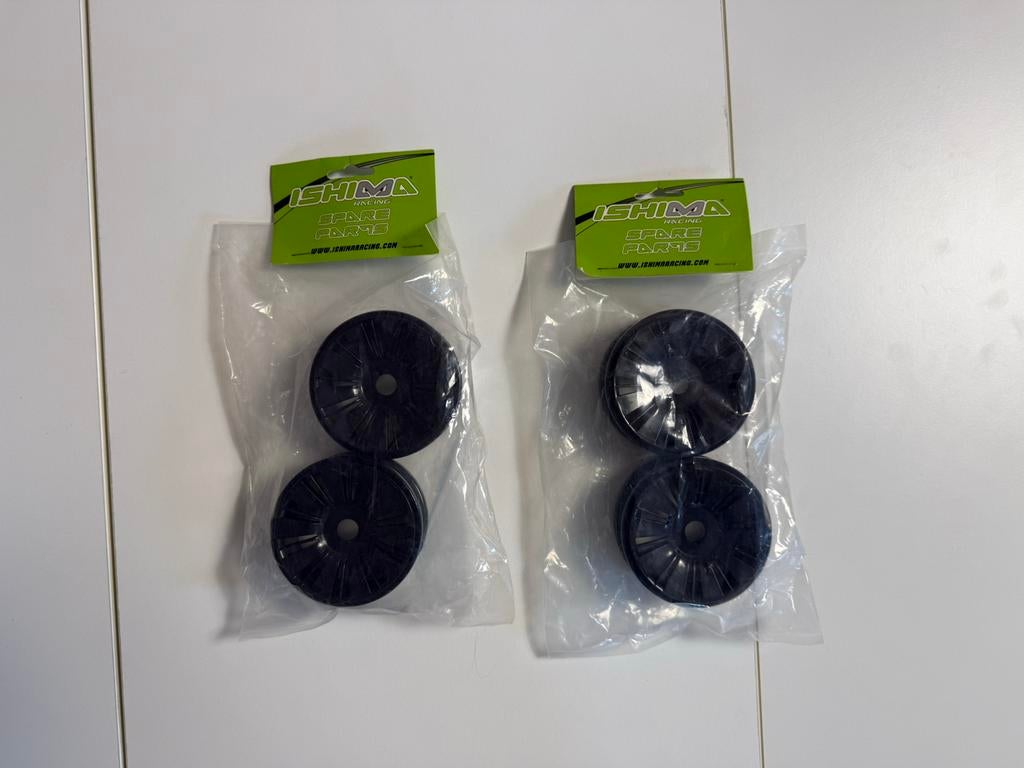 NEW- set of 4 modelbouw auto wielen - ISHIMA., Hobby en Vrije tijd, Modelbouw | Auto's en Voertuigen, Ophalen, Nieuw, Auto, Overige merken