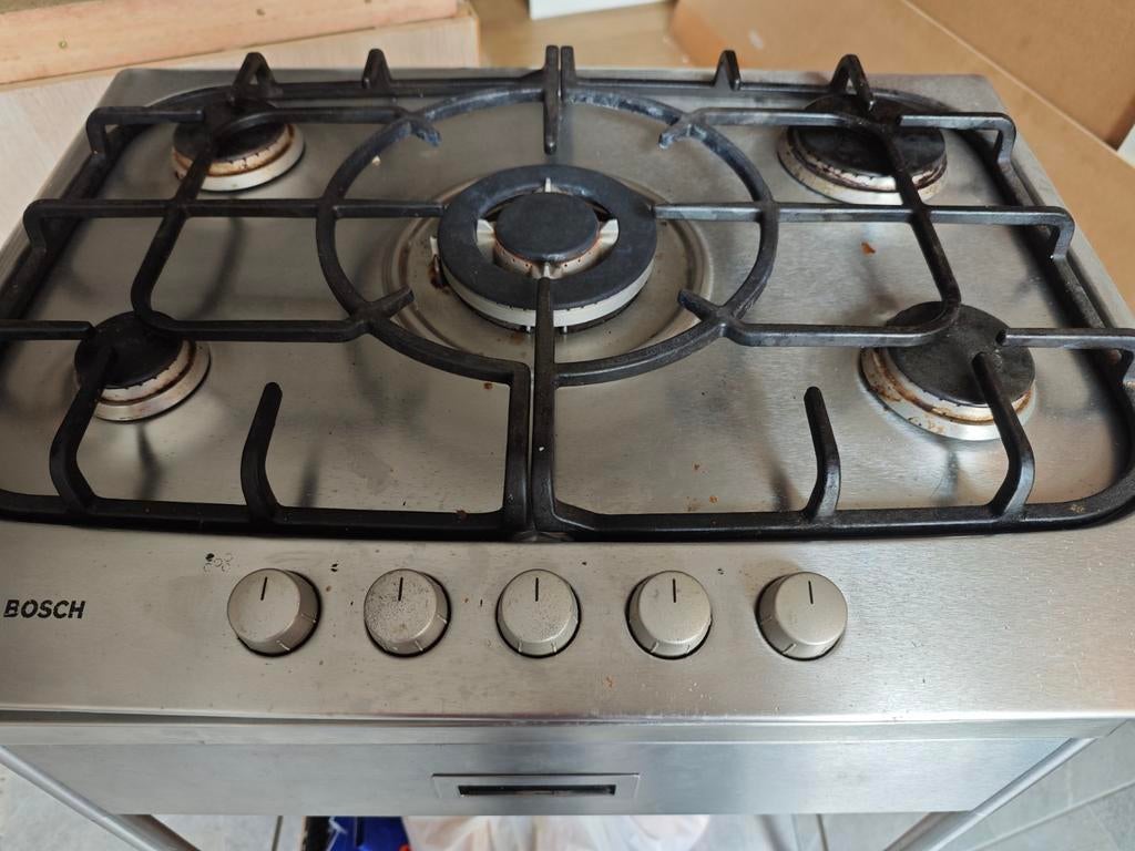 Bosch Gas-kookplaat 70 cm (PCL785FEU), Elektronische apparatuur, Fornuizen, Ophalen, Inbouw, Gas