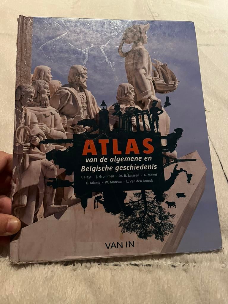 Atlas van de algemene en Belgische geschiedenis, Boeken, Verzenden, Gelezen, België