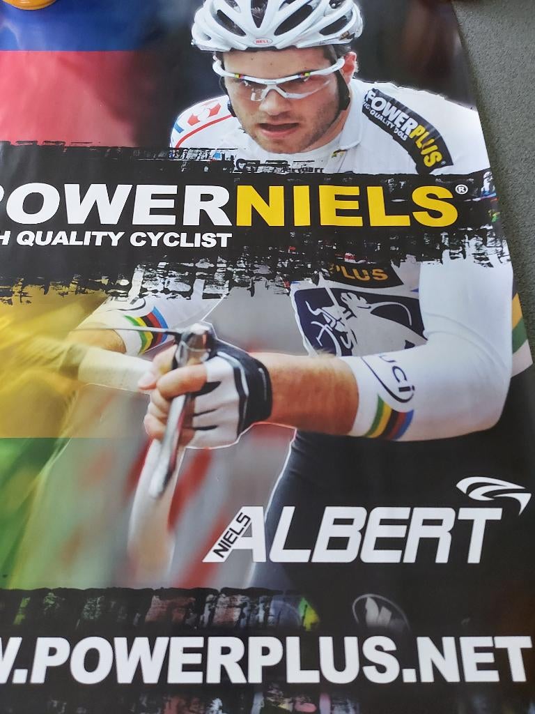 Poster Niels Albert, Ophalen of Verzenden, Zo goed als nieuw