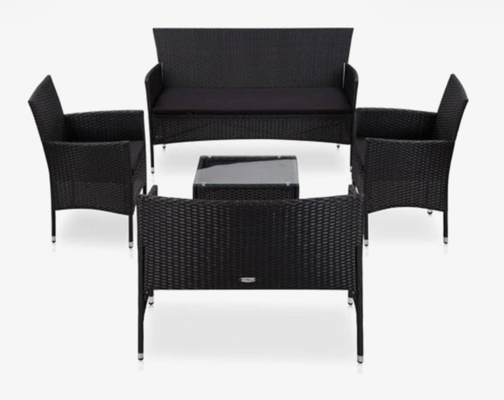 Ensemble de salon de jardin 5 pieces VidaXL, Jardin & Terrasse, Enlèvement, Neuf