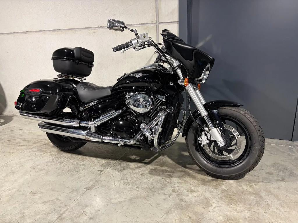 Suzuki M800 Intruder boordevol opties (bj 2005), Motoren, Chopper, Bedrijf, 800 cc