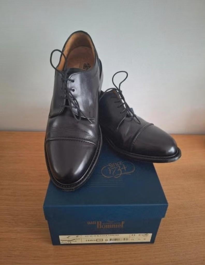 Nette herenschoen 'Van Bommel' - maat: 40,5, Kleding | Heren, Schoenen, Ophalen, 'Van Bommel', Zwart, Zo goed als nieuw