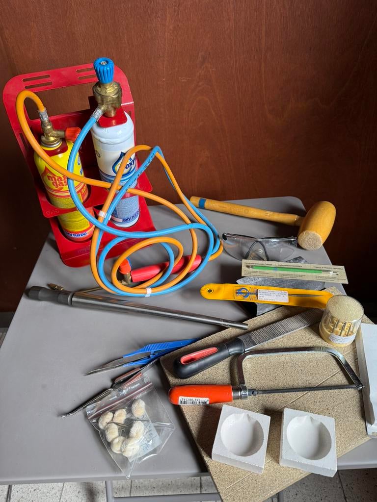 Goudsmid materiaal, Hobby & Loisirs créatifs, Bricolage, Comme neuf, Enlèvement