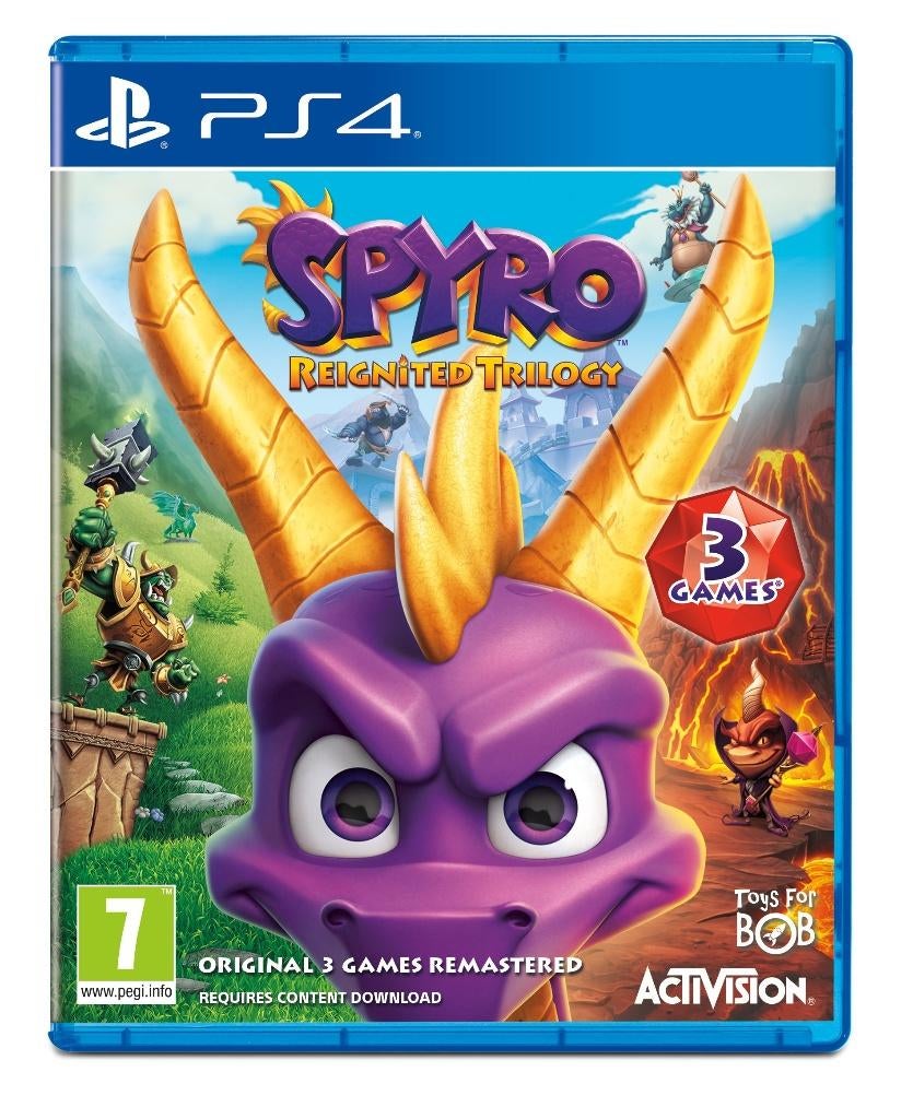 Spyro Reignited Trilogy, Avontuur en Actie, 1 speler, Ophalen of Verzenden, Zo goed als nieuw