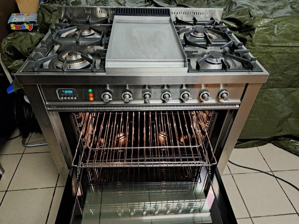 Boretti gasfornuis, Comme neuf, Enlèvement, 60 cm ou plus, Four