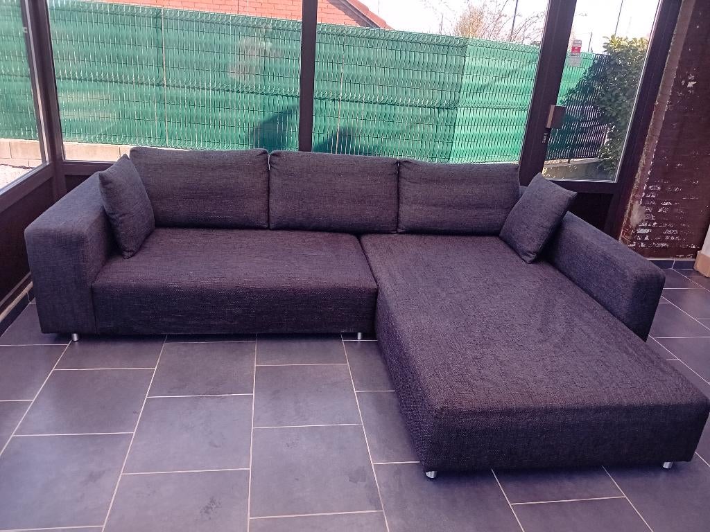 Canapé d'angle marque Candy, Maison & Meubles, Enlèvement ou Envoi, Utilisé, Tissus