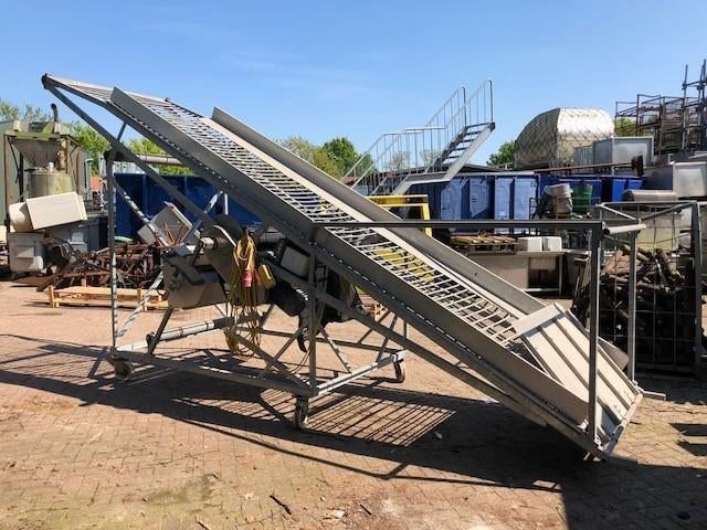 1232. Transportband / droogband / afdekrol incl wasser, Ophalen