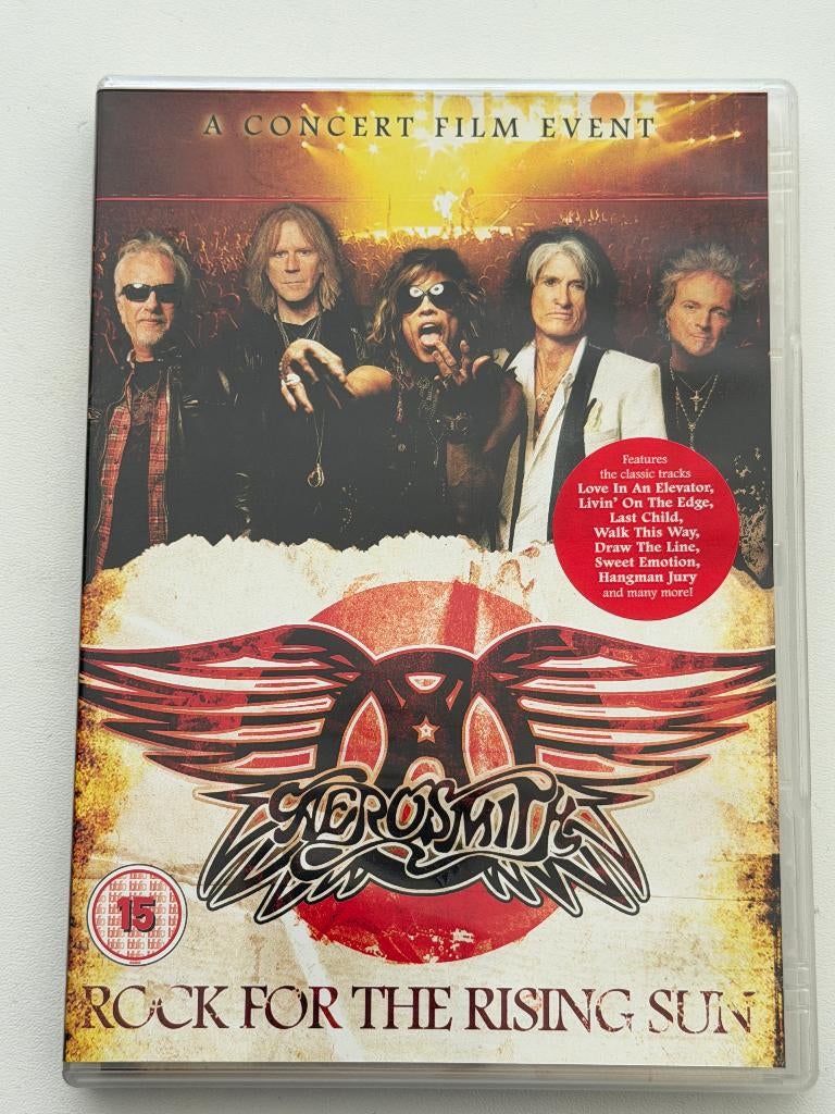 Aerosmith – Rock For The Rising Sun (DVD), Cd's en Dvd's, Dvd's | Muziek en Concerten, Gebruikt, Muziek en Concerten, Alle leeftijden