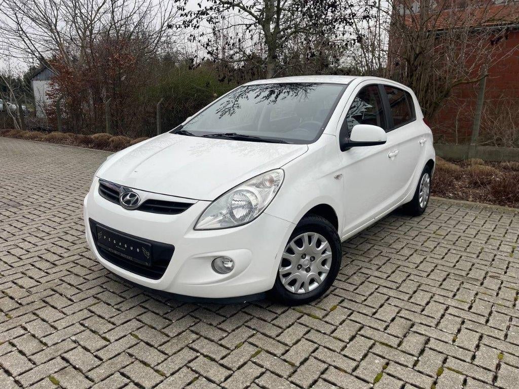 Hyundai i20 1.2-2009/148000km/Benzine/Euro 5-Gekeurd, Auto's, Hyundai, Stof, Wit, Handgeschakeld, 1248 cc