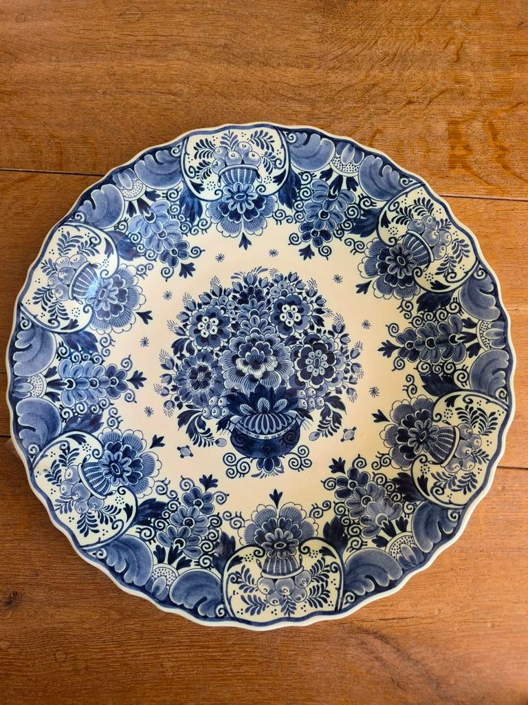 Delft blauw bord 1921-1945, Ophalen