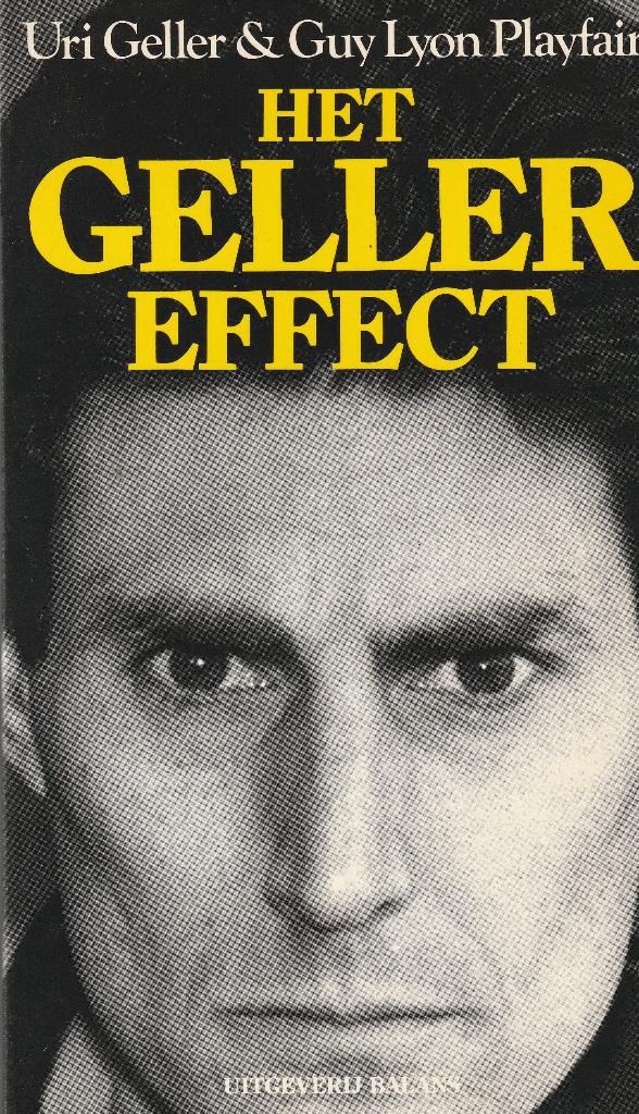 Uri Geller & Guy Lyon Playfair “Het Geller effect”, Boeken, Esoterie en Spiritualiteit, Ophalen of Verzenden, Zo goed als nieuw