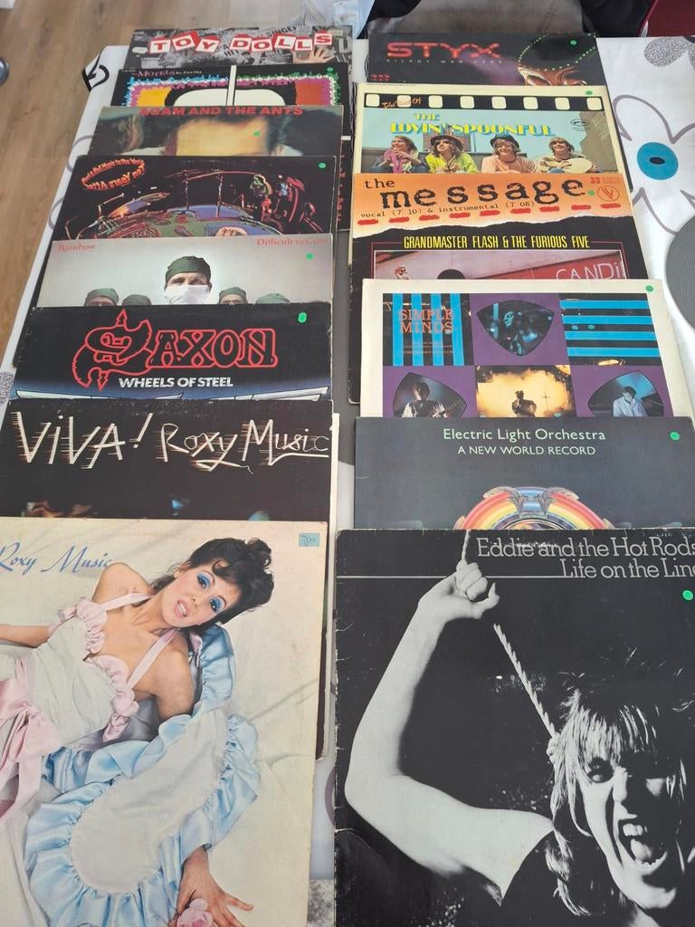 Een partij schijven, Cd's en Dvd's, Ophalen