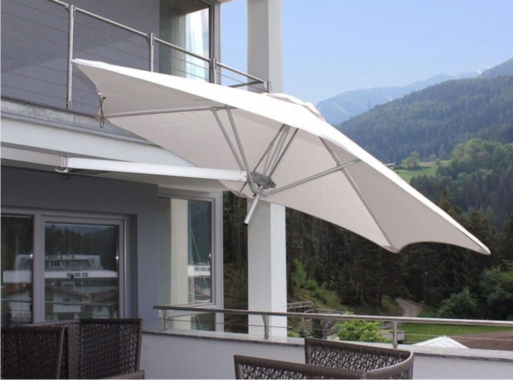 Paraflex Muurparasol Umbrosa, Tuin en Terras, Parasols, Ophalen, Muurparasol, Kantelbaar, Nieuw