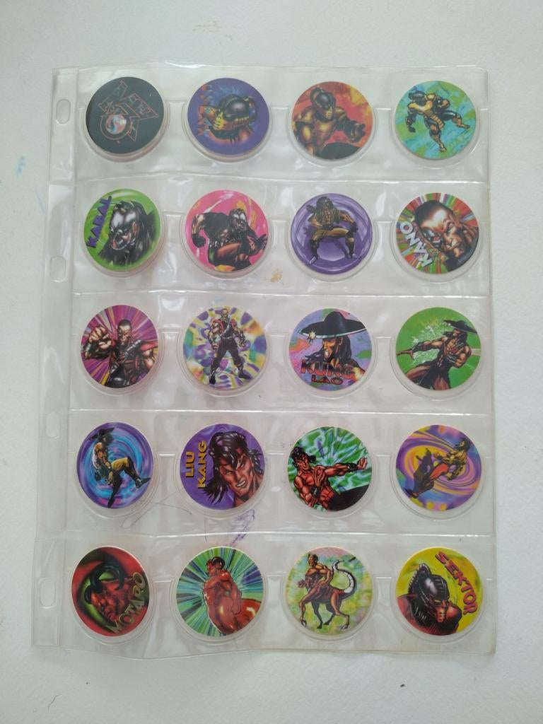 Dunkin Caps Mortal Kombat, Verzamelen, Flippo's, Ophalen of Verzenden