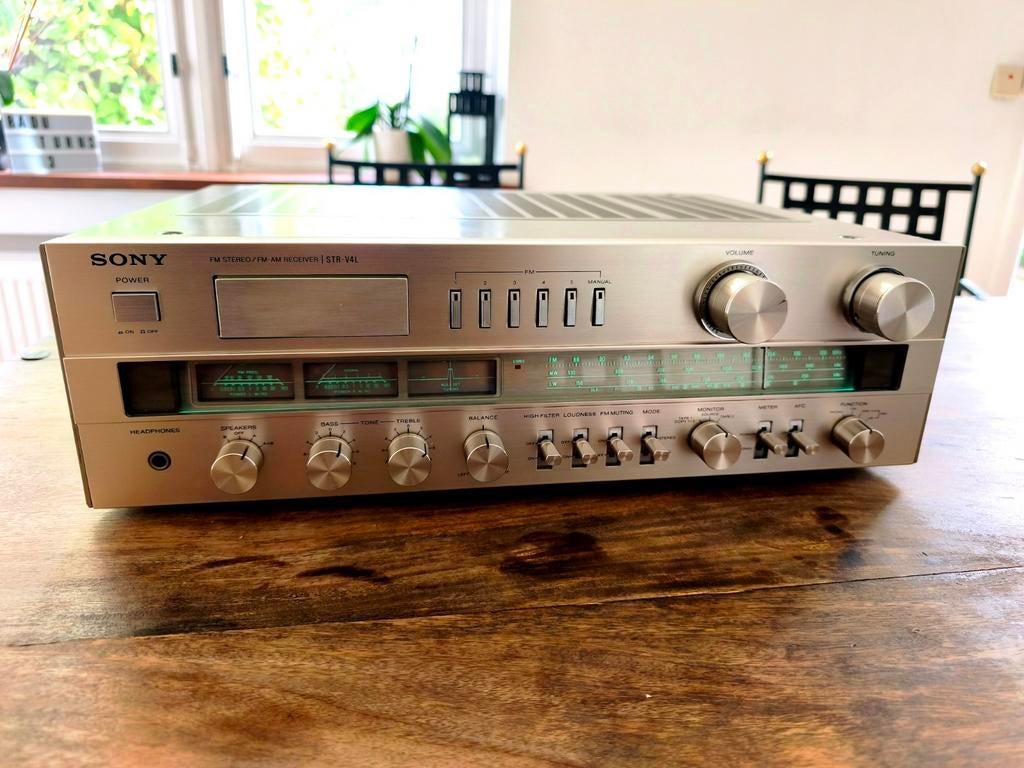 SONY STR-V4L ampli tuner, Made in Japan, hi-fi, audiophile., Enlèvement, Sony