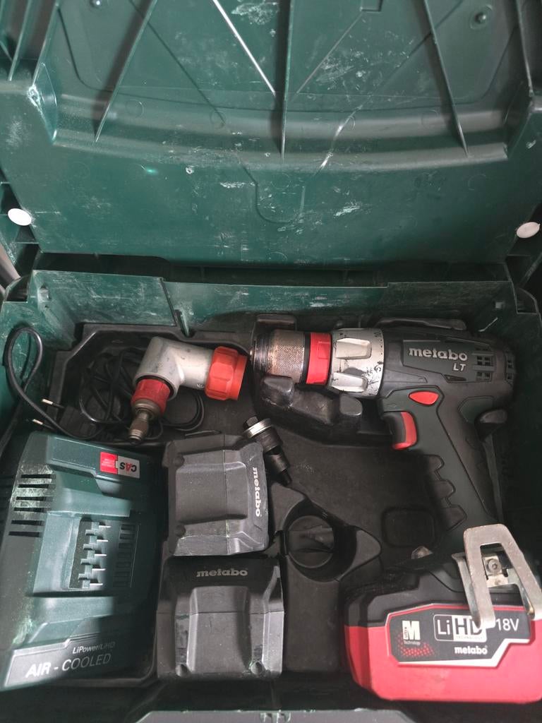 Metabo schroefmachine 18v, Ophalen