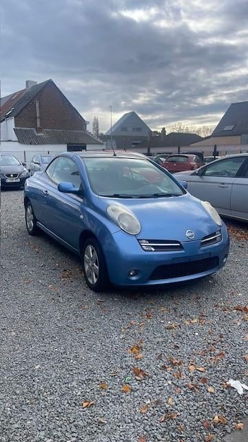 Nissan Micra, Elektrische ramen, Cabriolet, Blauw, Euro 4