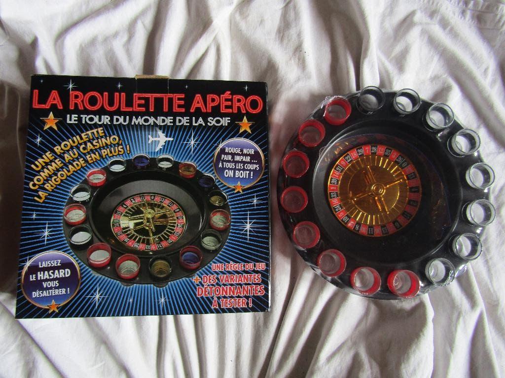 Roulette apéro, jeux à boire, quasi neuf, encore emballé., Enlèvement ou Envoi, Utilisé