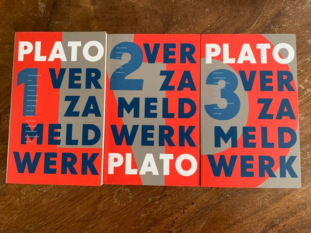 Plato verzameld werk, Boeken, Ophalen of Verzenden, Nieuw, Wijsbegeerte of Ethiek