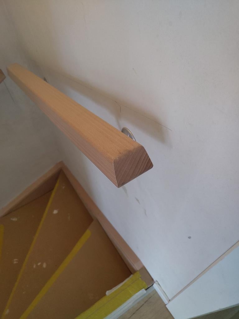 Main courante en hêtre - neuve, Bricolage & Construction, Enlèvement, Neuf, Escalier