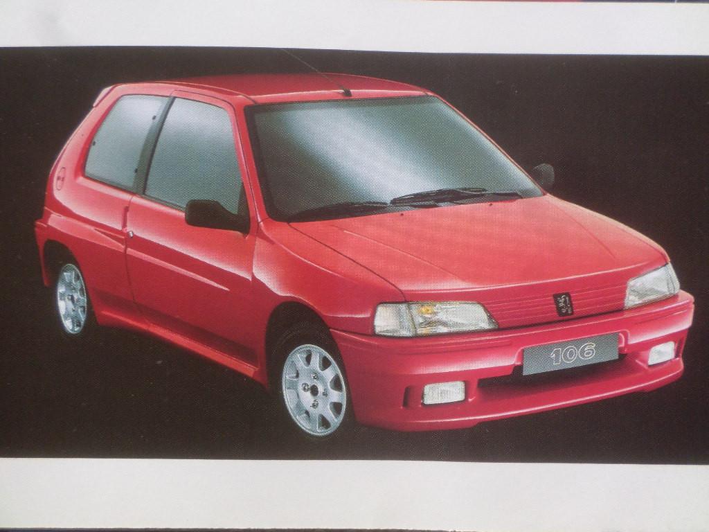Brochure de la Peugeot 106 1995, Livres, Autos | Brochures & Magazines, Enlèvement ou Envoi, Peugeot