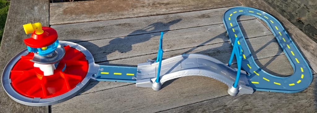 Circuit Pat Patrouille avec tour de contrôle, Kinderen en Baby's, Speelgoed | Racebanen, Handmatig, Ophalen, Overige merken, Racebaan