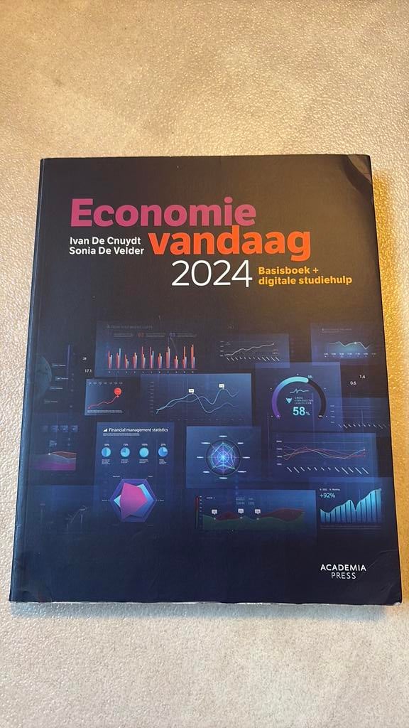 Ivan De Cnuydt - Economie Vandaag 2024, Boeken, Ophalen, Ivan De Cnuydt; Sonia De Velder